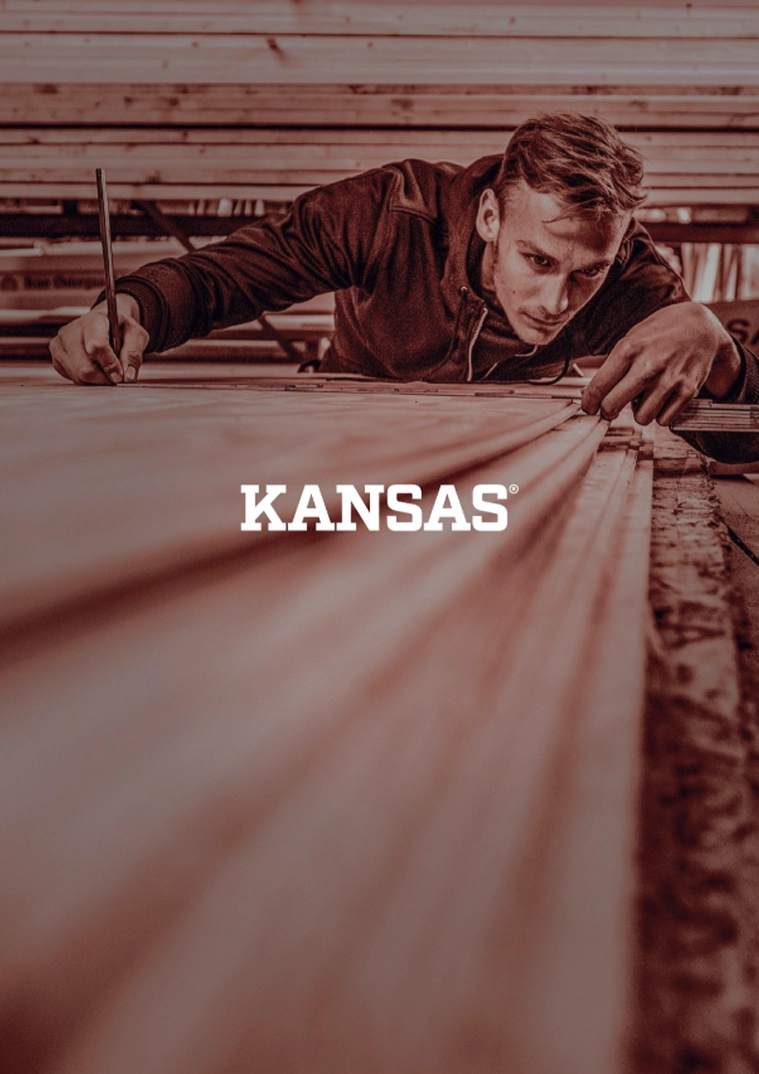 Arbejdstøj fra Kansas i samarbejde med DSC Promotion x Sport & Profil